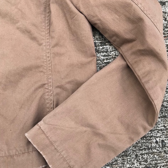 Aeropostale cotton brown blazer medium - Picture 8 of 16